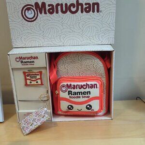 Maruchan Ramen Noodle Soup mini Backpack Set - brand new